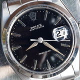 ROLEX OYSTERDATE Ref.6694 Black Gilt Dial