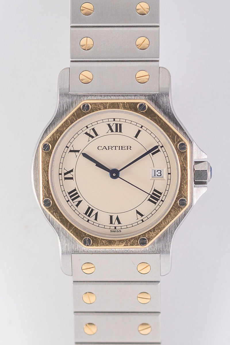 CARTIER LM SANTOS OCTAGON Ref.187902