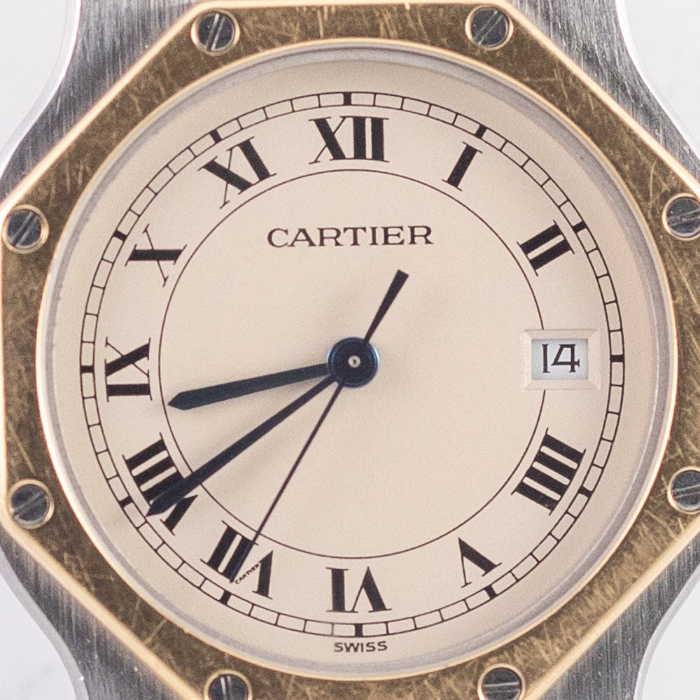 CARTIER LM SANTOS OCTAGON Ref.187902