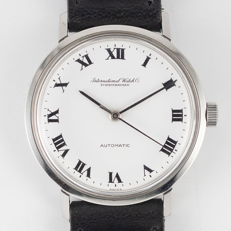 IWC Ref.818AD No-Date White Roman Dial