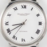 IWC Ref.818AD No-Date White Roman Dial