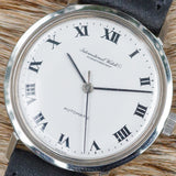 IWC Ref.818AD No-Date White Roman Dial