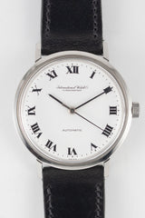 IWC Ref.818AD No-Date White Roman Dial