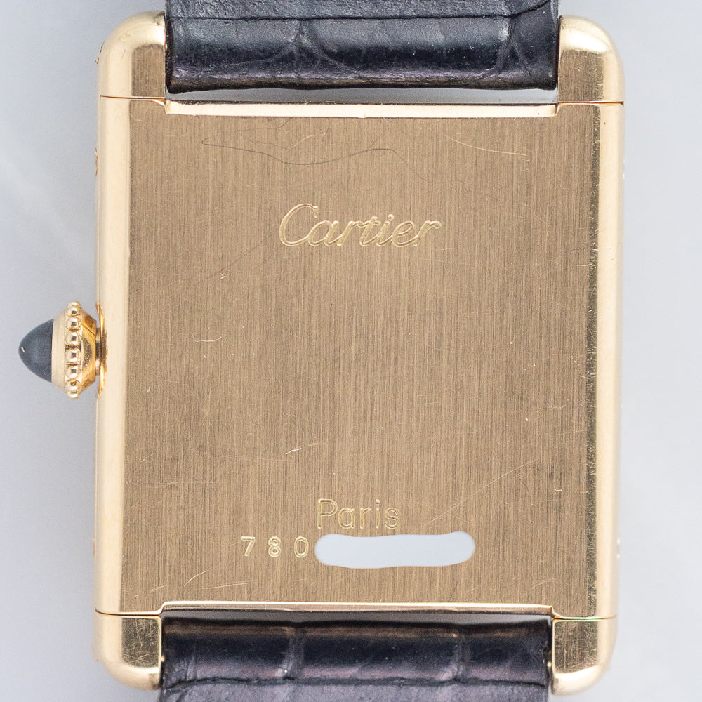 CARTIER LM TANK LC Ref.78086 Paris Dial Old Cabochon Crown