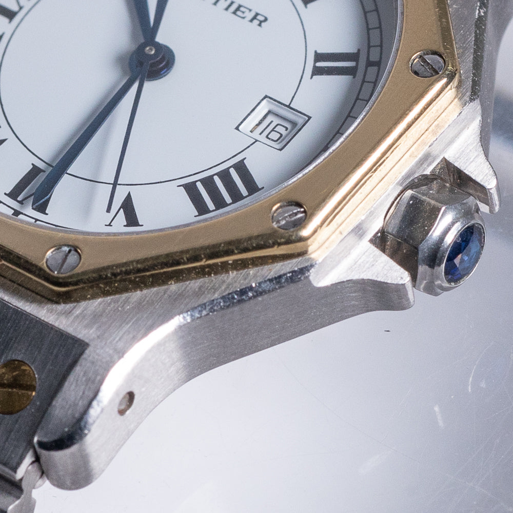 CARTIER LM SANTOS OCTAGON Automatic Ref.2966 Warranty Papers