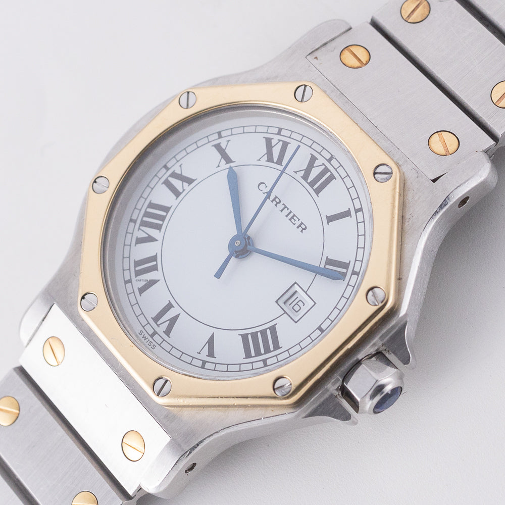 CARTIER LM SANTOS OCTAGON Automatic Ref.2966 Warranty Papers