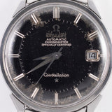 OMEGA Constellation Ref.168.005　DOG LEG PIE PAN BLACK GILT DIAL