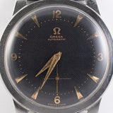 OMEGA Ref.2493-7 Jumbo Seamaster Black Guilloche Bumper