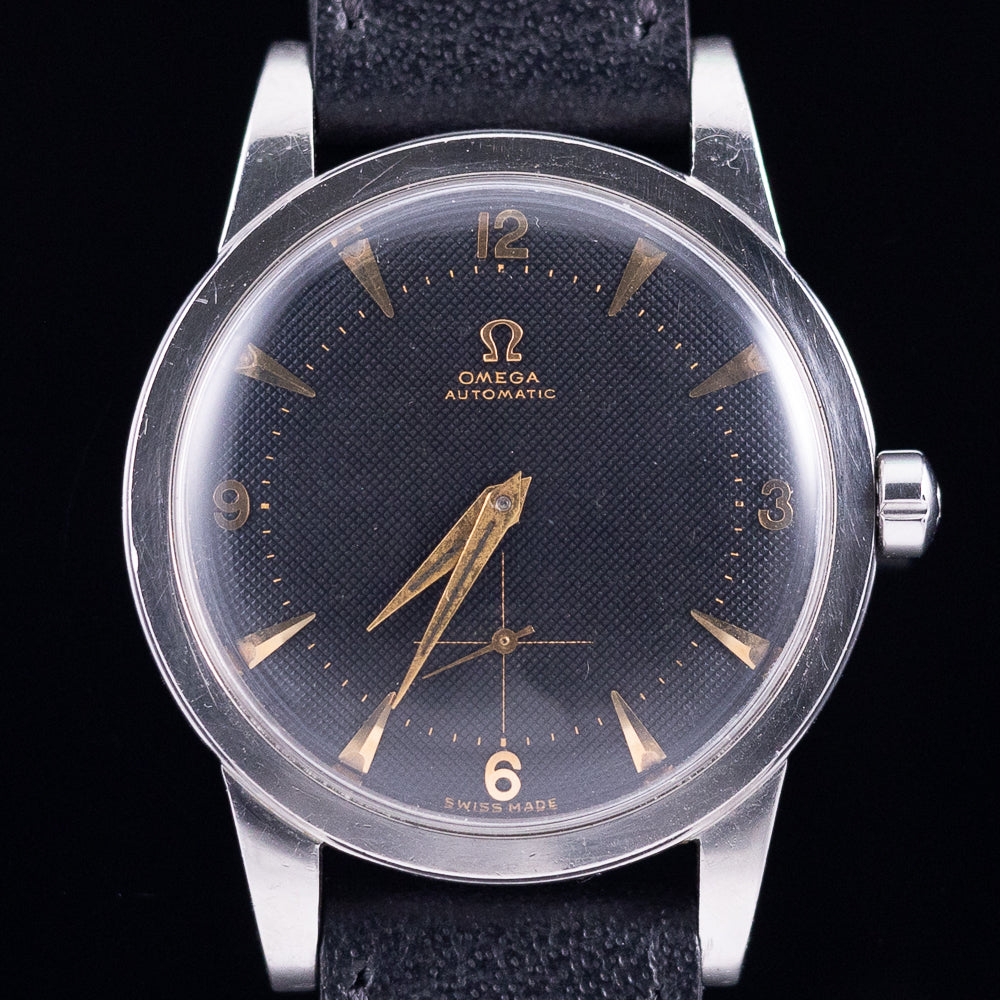 OMEGA Ref.2493-7 Jumbo Seamaster Black Guilloche Bumper