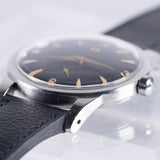 OMEGA Ref.2493-7 Jumbo Seamaster Black Guilloche Bumper