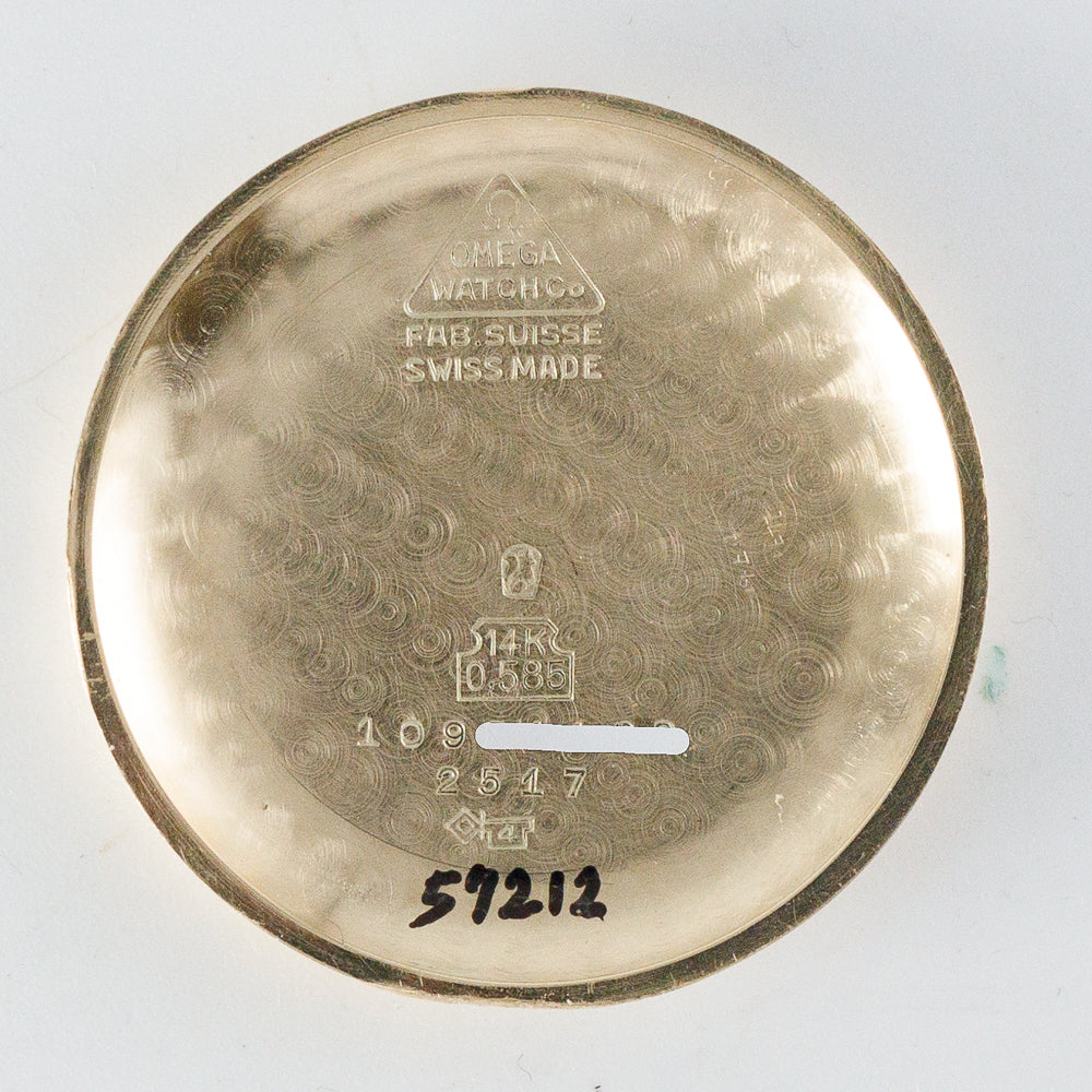 OMEGA Ref.2517 Bumper Cal.352  14K Yellow Gold