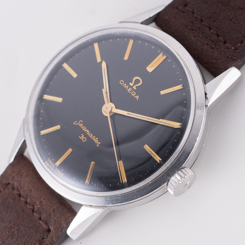 OMEGA Seamaster 30 Ref.135.003 Mint Black Gilt DIal