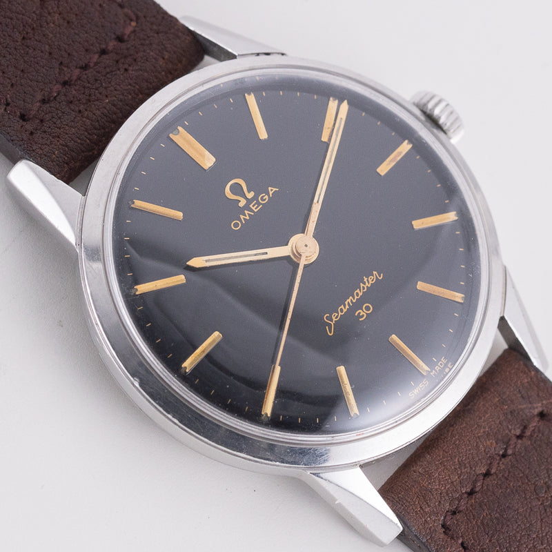 OMEGA Seamaster 30 Ref.135.003 Mint Black Gilt DIal