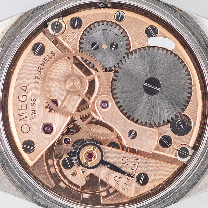 OMEGA Ref.2892-1SC Black Gilt Pie Pan Dial