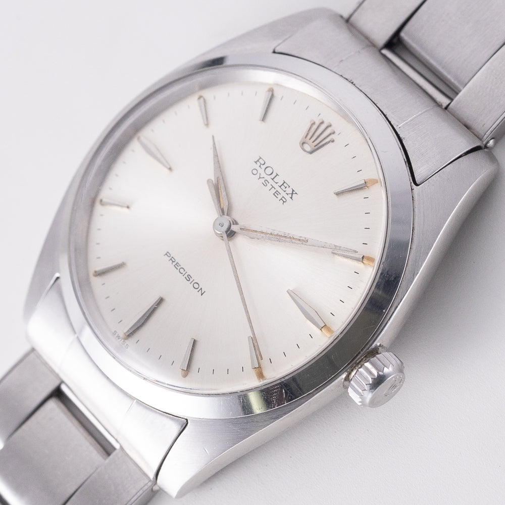 ROLEX BIG OYSTER Ref.6424 with Ref.7206 Riveted Bracelet – TIMEANAGRAM