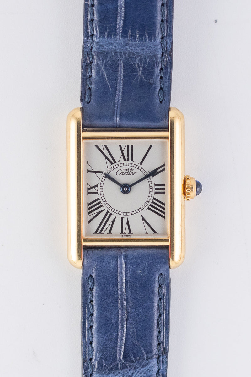 CARTIER SM Must de tank Ref.1613 Oparan Dial