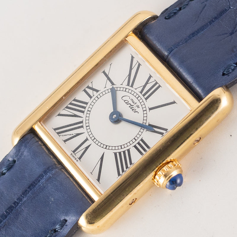 CARTIER SM Must de tank Ref.1613 Oparan Dial