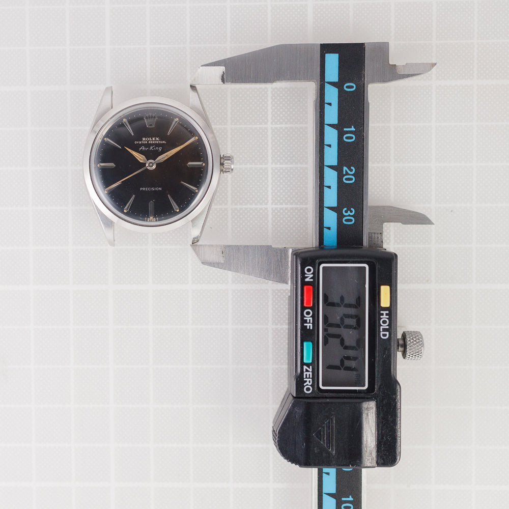 ROLEX Air-king Ref.5500 Tropical Hand With 6635 Elastic Bracelet