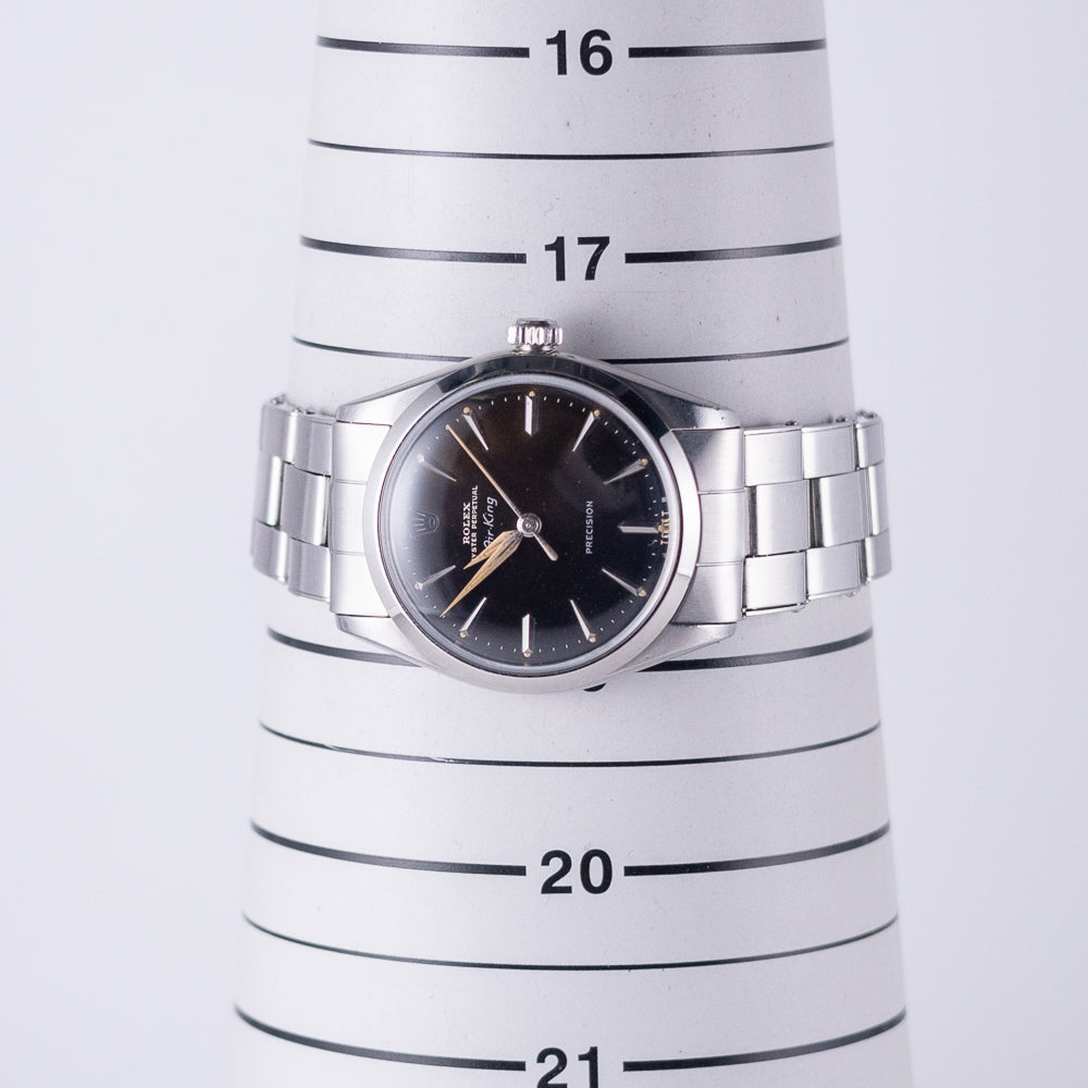 ROLEX Air-king Ref.5500 Tropical Hand With 6635 Elastic Bracelet
