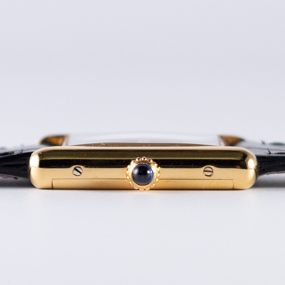 CARTIER LM MUST DE TANK Tortoiseshell Non crack
