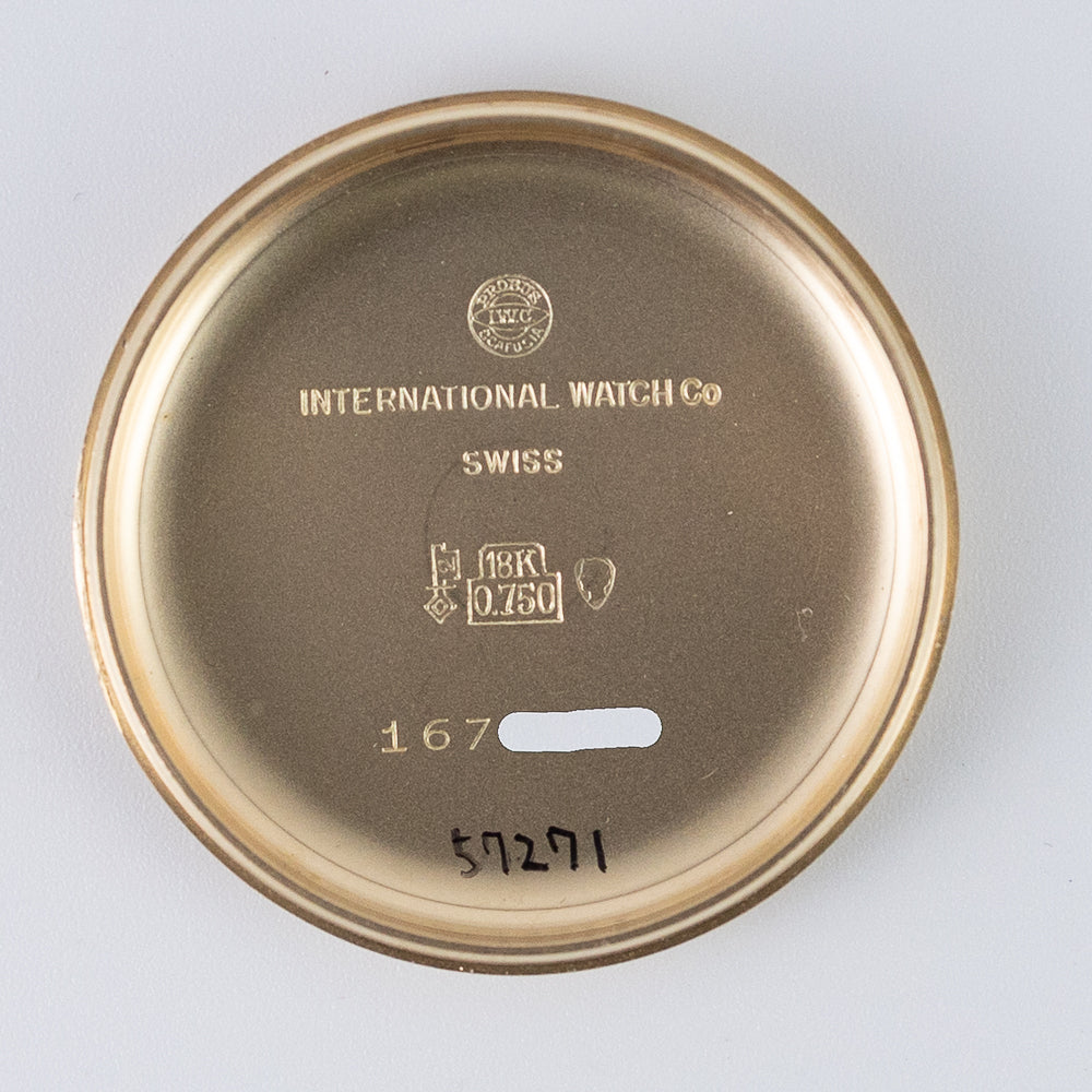 IWC De Luxe 18K Yellow Gold