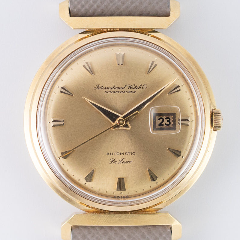 IWC De Luxe 18K Yellow Gold
