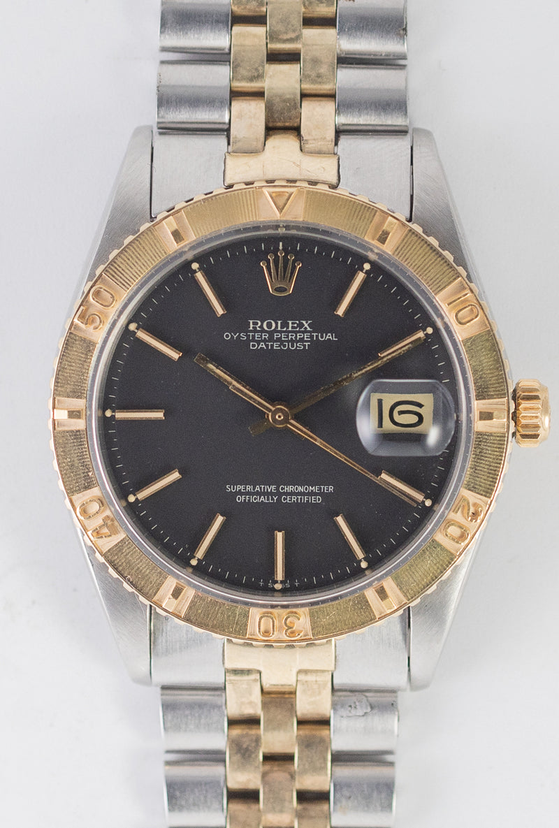 ROLEX DATEJUST Ref.1625 Thunder Bird Black