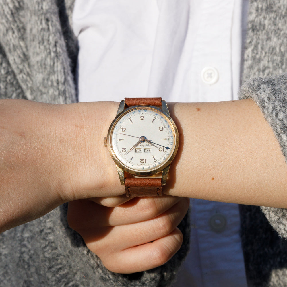 GIRARD PERREGAUX Triple calendar Cal.1921 – TIMEANAGRAM