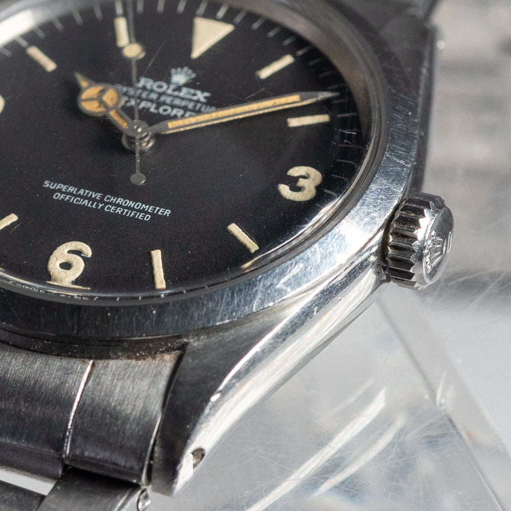ROLEX EXPLORER Ref.1016 MK1 Fat Font Frog Leg