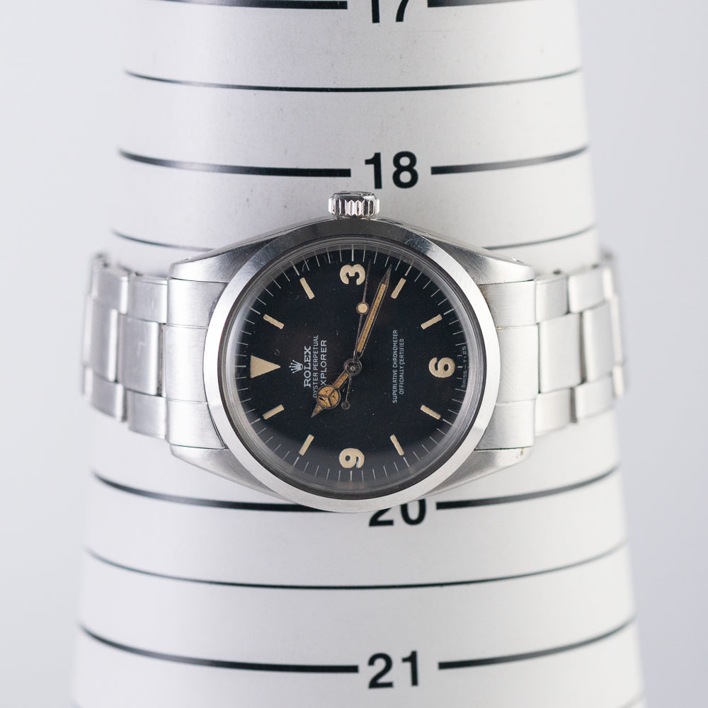 ROLEX EXPLORER Ref.1016 MK1 Fat Font Frog Leg