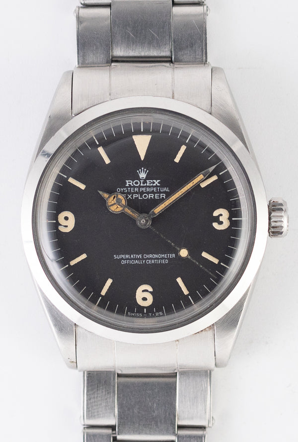 ROLEX EXPLORER Ref.1016 MK1 Fat Font Frog Leg