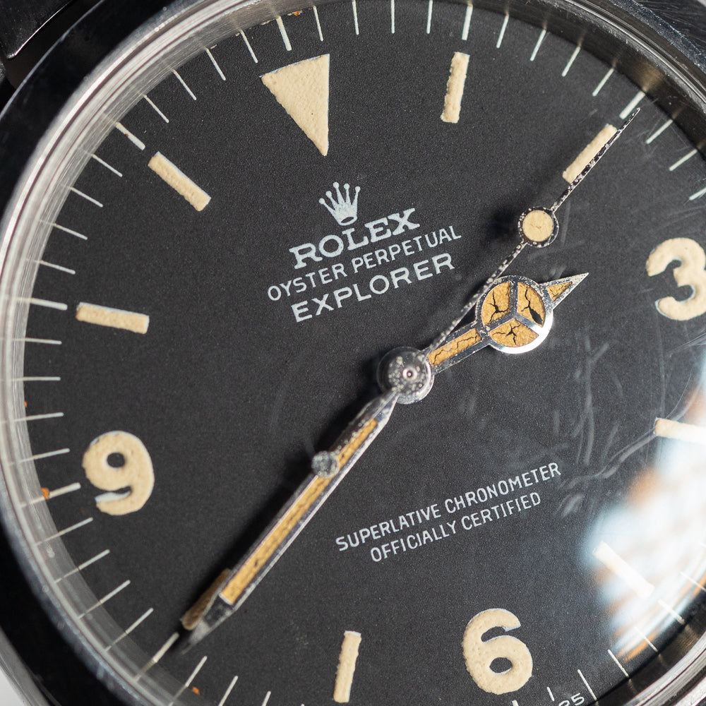 ROLEX EXPLORER Ref.1016 MK1 Fat Font Frog Leg