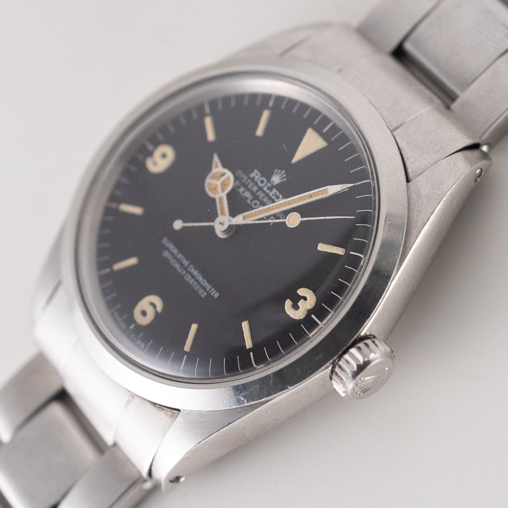 ROLEX EXPLORER Ref.1016 MK1 Fat Font Frog Leg – TIMEANAGRAM