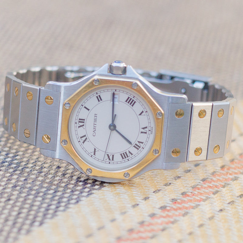 CARTIER LM SANTOS OCTAGON REF.187902