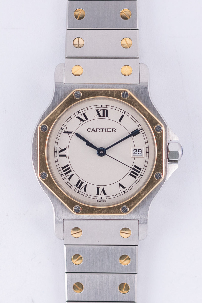 CARTIER LM SANTOS OCTAGON REF.187902