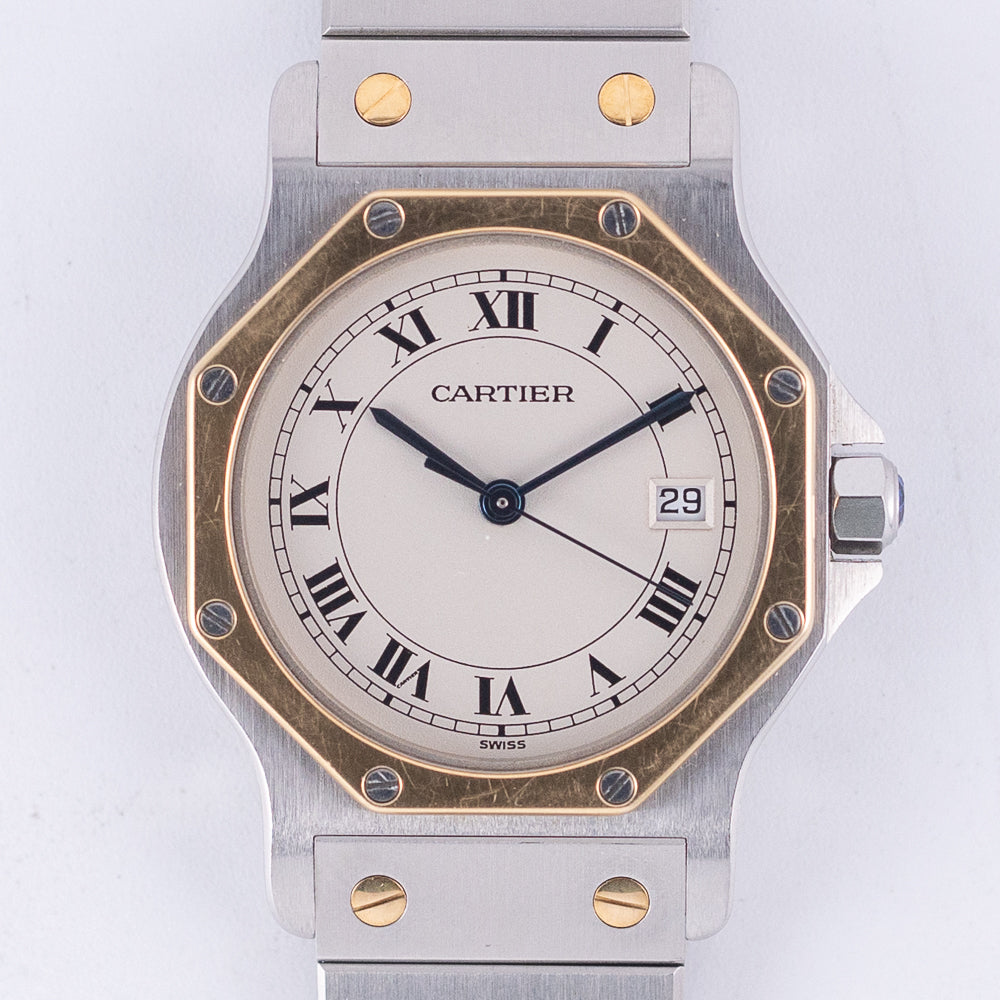 CARTIER LM SANTOS OCTAGON REF.187902 – TIMEANAGRAM