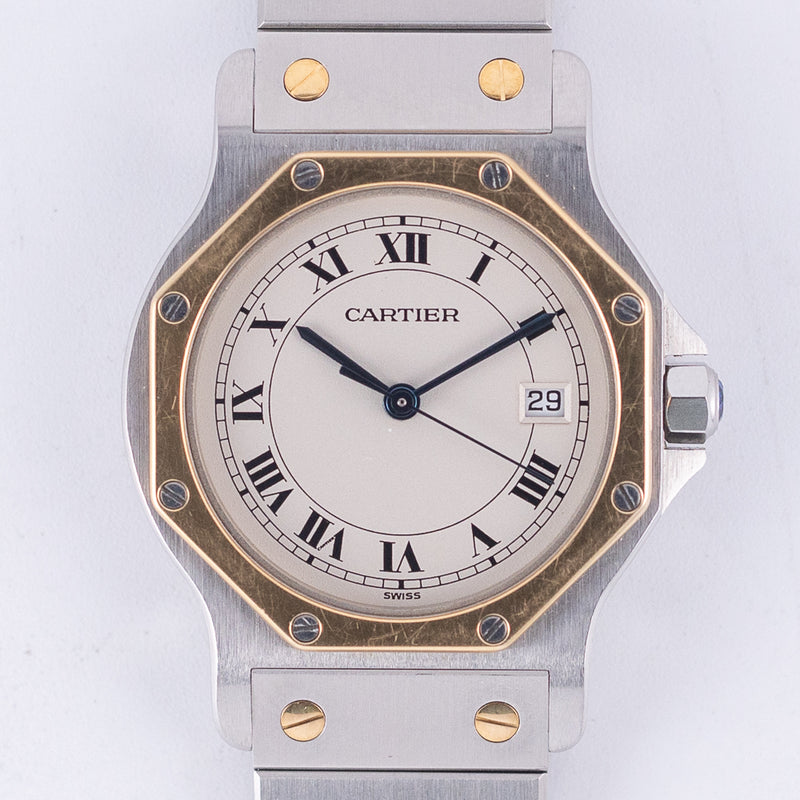 CARTIER LM SANTOS OCTAGON REF.187902