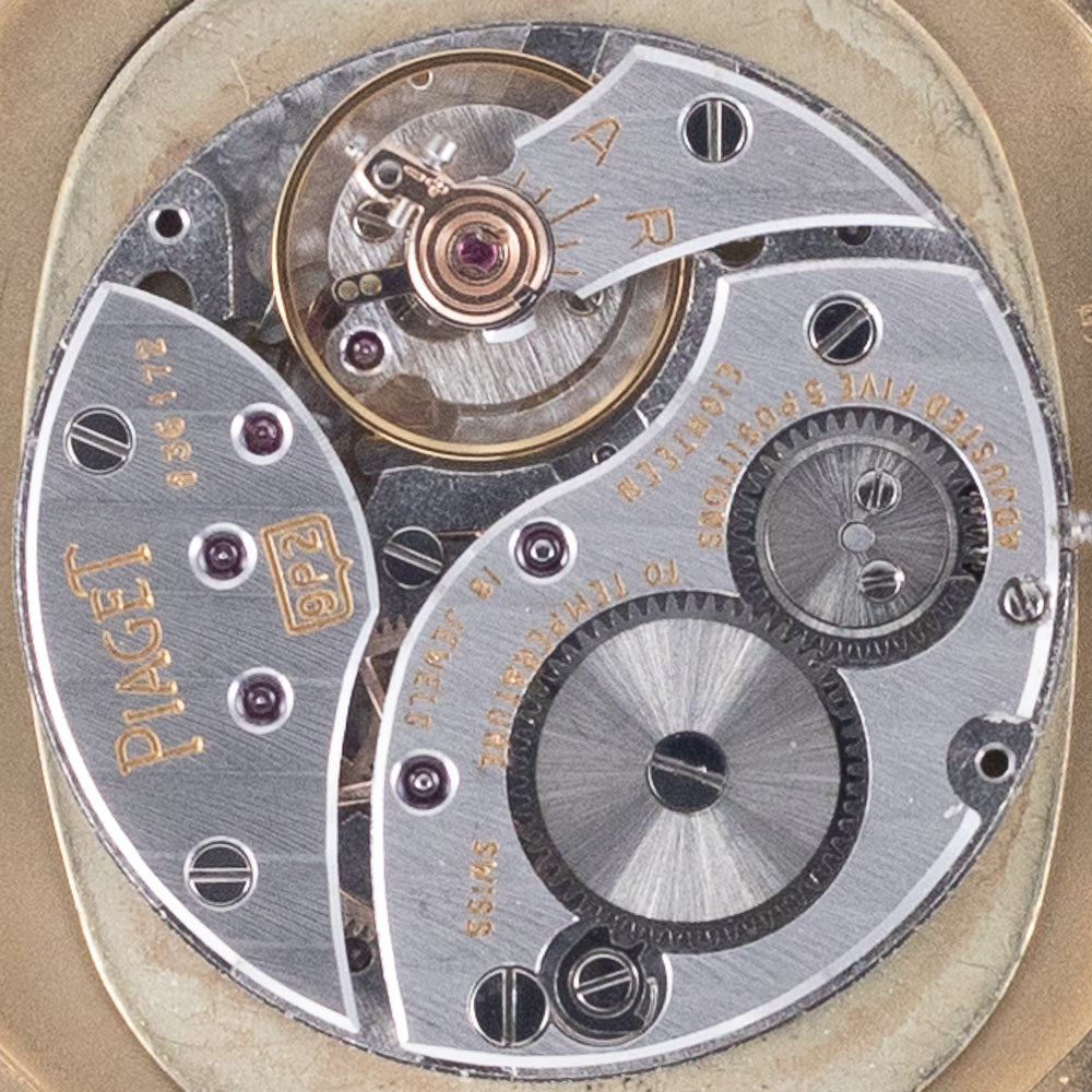 PIAGET Ref.9251 Bark Finish 18K Yellow Gold MINT