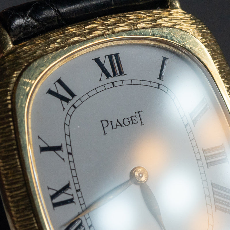 PIAGET Ref.9251 Bark Finish 18K Yellow Gold MINT