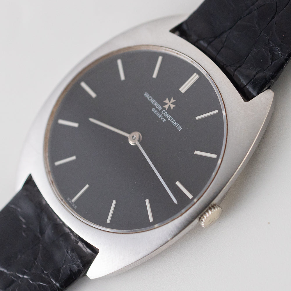 VACHERON CONSTANTIN Ref.2093 Tonneau Black Dial – TIMEANAGRAM