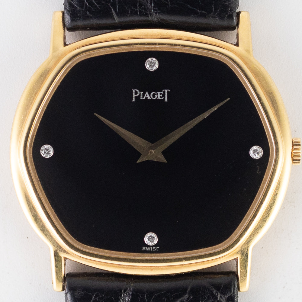 v*y様 Piaget ブラックダイヤル 時計 PIAGET REF.4154 ONYX DIAL NEW OLD STOCK – TIMEANAGRAM