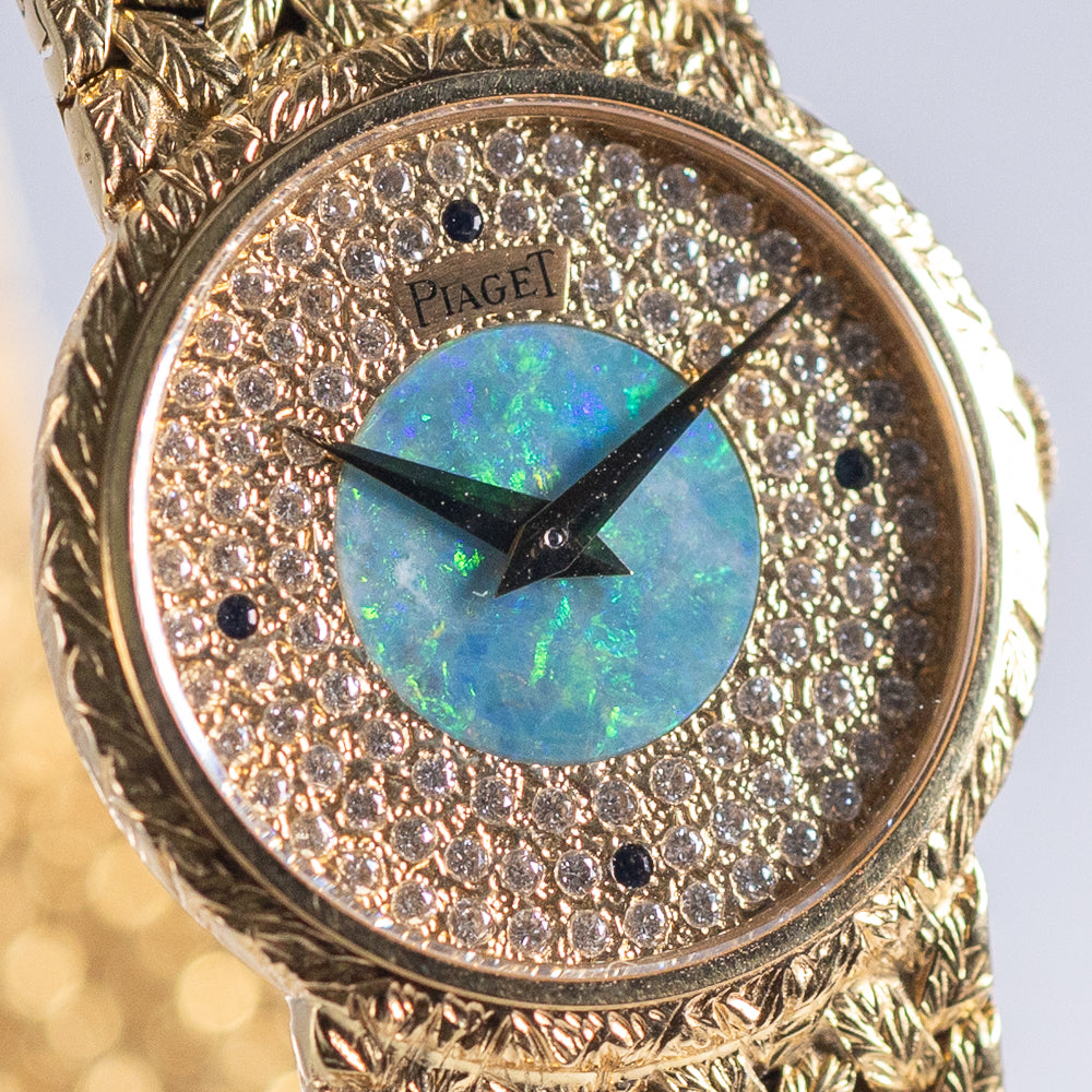 PIAGET REF.924 D2 Pave Opal Dial – TIMEANAGRAM