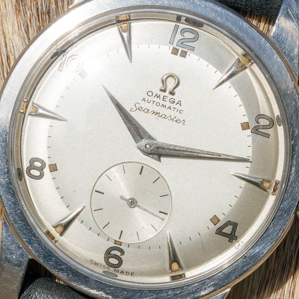OMEGA Seamaster 36.5mm Silver HOUR MARKER Ref.2493-6