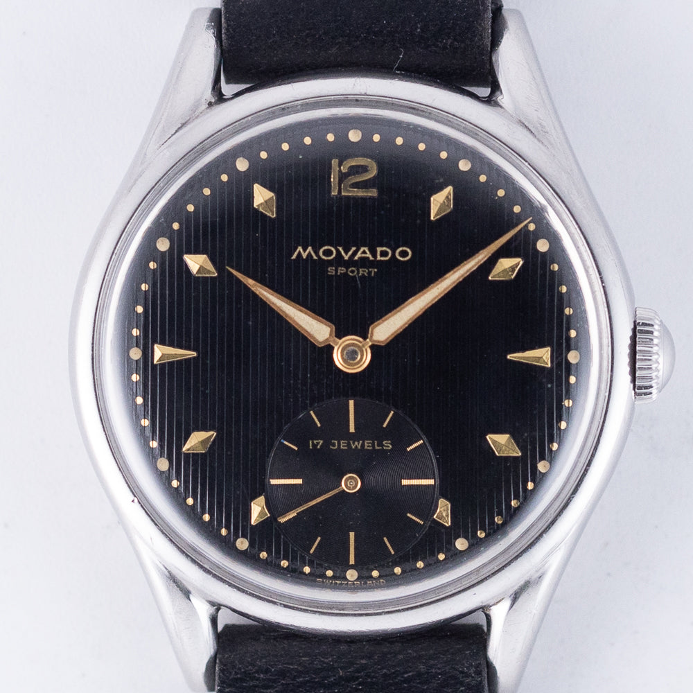 MOVADO SPORT Ref.2467 Black Tapestry Dial