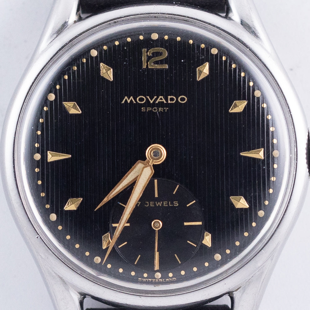 MOVADO SPORT Ref.2467 Black Tapestry Dial