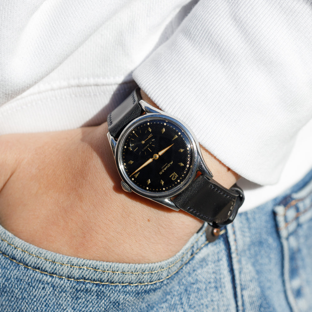 MOVADO SPORT Ref.2467 Black Tapestry Dial