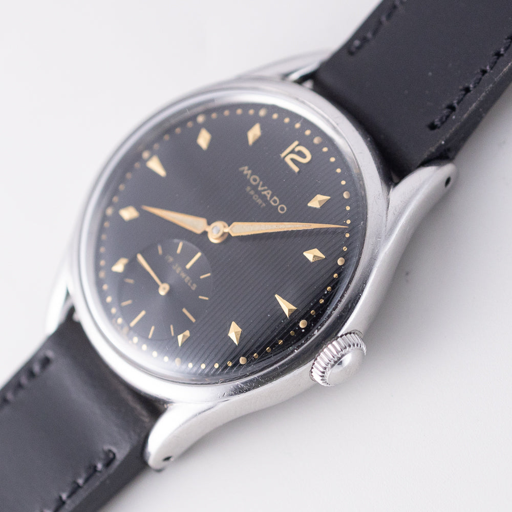 MOVADO SPORT Ref.2467 Black Tapestry Dial