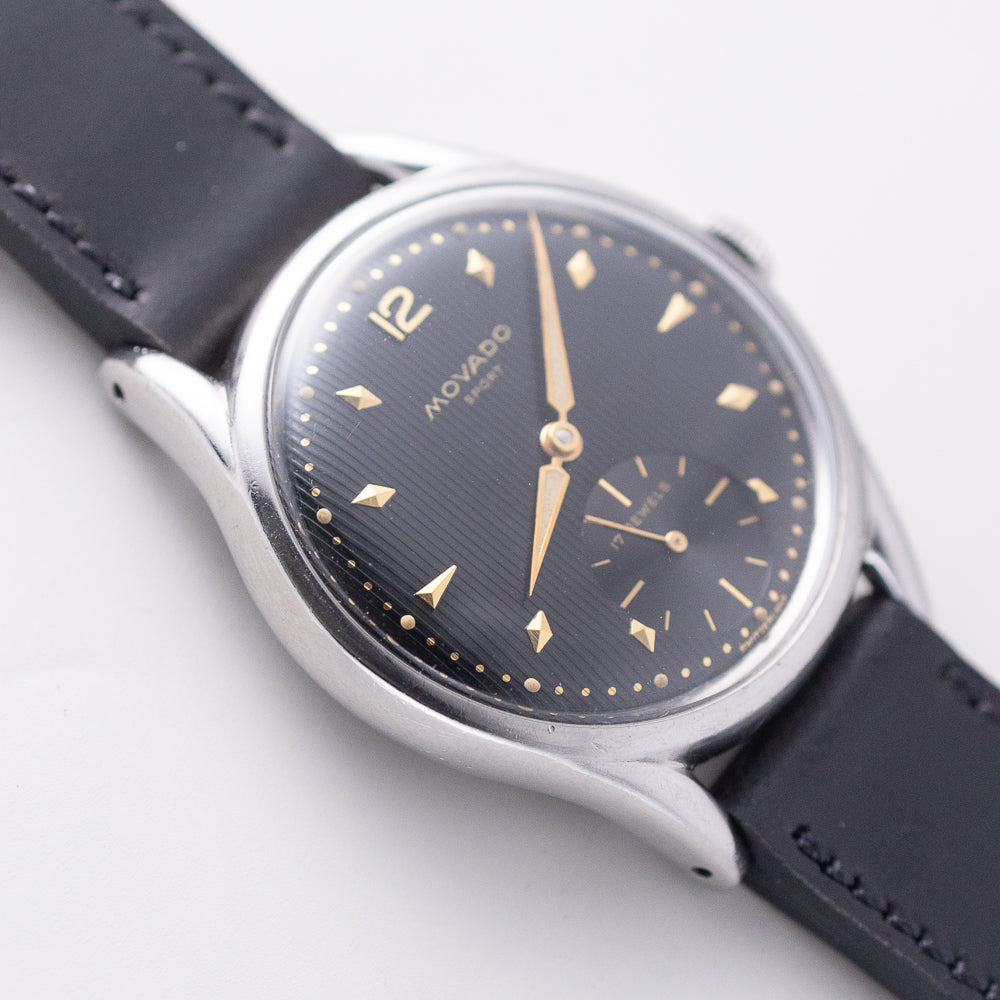 MOVADO SPORT Ref.2467 Black Tapestry Dial