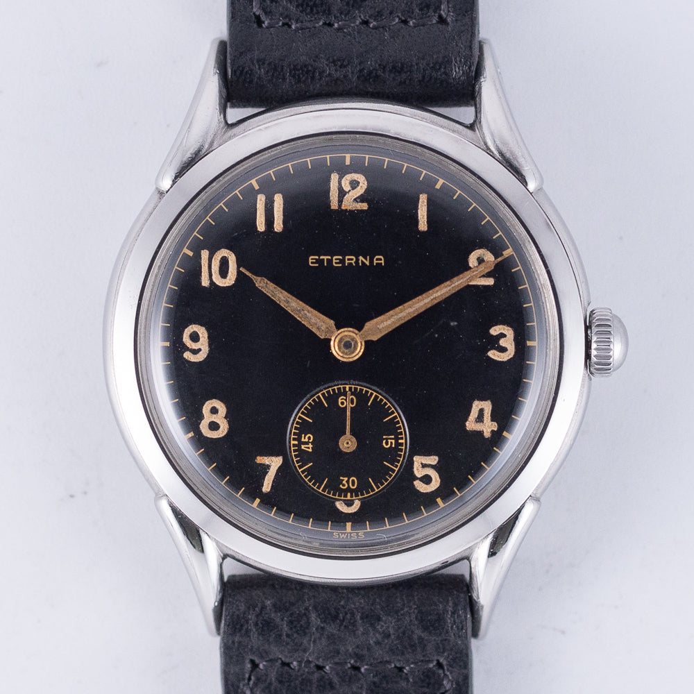 ETERNA Cal.1137T Black Gilt Dial
