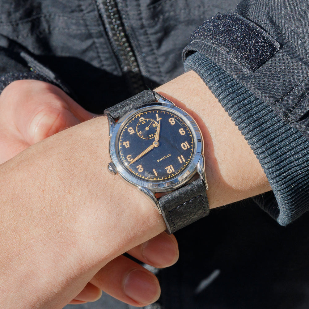 ETERNA Cal.1137T Black Gilt Dial